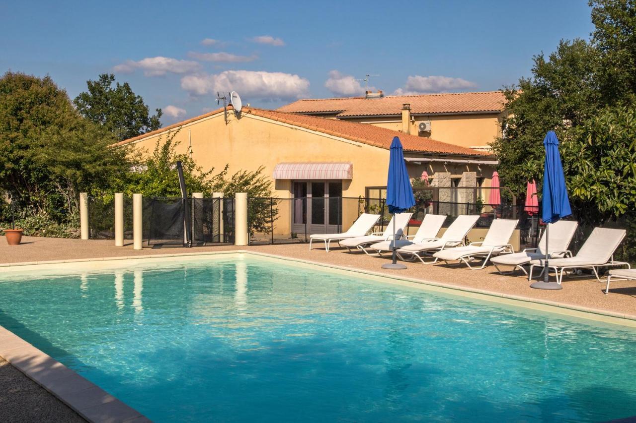 Hotel Les Persedes Lavilledieu  エクステリア 写真